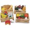 Melissa & Doug® Wooden Play Food, 4 Food Groups Set with Crates (Set of 21)